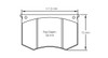 Pagid S1191 RSH 29E Front Brake Pads - S1191H29E01