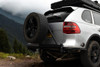 Porsche Cayenne 957 Darkside Overland Rear Tubular Bumper with Optional Swing Out Wheel Carrier