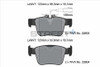 Pagid Racing Street+ Alfa Romeo Giulia  (952) Rear Brake Pad Set - T8016SP2001