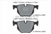 Pagid Racing Street+ BMW E70, F15, F85 X5 / E71, E72, F16, F86 X6 Rear Brake Pad Set - T8031SP2001