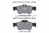 Pagid Racing Street+ Mercedes CLS (C218) Rear Brake Pad Set - T8029SP2001