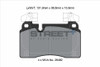 Pagid Racing Street+ Nio EC6 EV Front Brake Pad Set - T8312SP2001