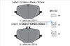 Pagid Racing Street+ Mercedes G-Class G63 AMG Rear Brake Pad Set - T8265SP2001