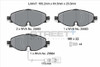 Pagid Racing Street+ VAG Mk7 Platform Front Brake Pad Set - T8122SP2001