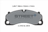 Pagid Racing Street+ Porsche Boxster 718 GTS Front Brake Pad Set - T8276SP2001