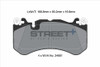 Pagid Racing Street+ Mercedes AMG GT / C63 AMG / E63 AMG Front Brake Pad Set - T8086SP2001