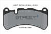 Pagid Racing Street+ Mercedes CLK (C209) / Maserati Quattroporte Front Brake Pad Set - T8052SP2001