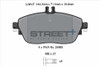 Pagid Racing Street+ Mercedes A-Class / B-Class / CLA / GLA Front Brake Pad Set - T8215SP2001