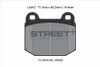 Pagid Racing Street+ Lotus Elise / Exige Front Brake Pad Set - T8148SP2001