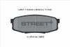 Pagid Racing Street+ Toyota Land Cruiser Rear Brake Pad Set - T8084SP2001