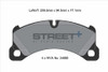 Pagid Racing Street+ Porsche Cayenne Front Brake Pad Set - T8087SP2001