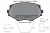 Pagid Racing Street+ Mazda MX-5 NA / NB Front Brake Pad Set - T8171SP2001