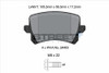 Pagid Racing Street+ Audi Q3 / VW Passat / Tiguan Rear Brake Pad Set - T8075SP2001