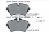Pagid Racing Street+ BMW / Mini 1 / 2 Series / Cooper F5X Front Brake Pad Set - T8161SP2001