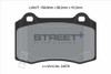 Pagid Racing Street+ Chevrolet Camaro / Dodge Charger Rear Brake Pad Set - T8055SP2001