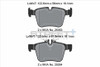 Pagid Racing Street+ Mercedes C-Class Rear Brake Pad Set - T8118SP2001