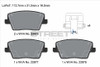 Pagid Racing Street+ Hyundai Grandeur / i30 / Kona / Veloster Rear Brake Pad Set - T8230SP2001