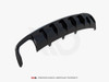 Maxton Rear Valance Audi A4 B8 Facelift (Single side dual exhaust version)