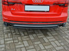 Maxton Central Rear Splitter Audi A4 S-Line B9 Avant