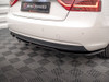 Maxton Central Rear Splitter (Vertical Bars) Audi A5 Coupe 8T Facelift