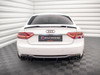 Maxton Rear Valance Audi A5 8T Facelift (Version with single exhausts on both sides)