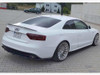 Maxton Central Rear Splitter (Vertical Bars) Audi A5 S-line 8T FL Coupe / Sportback (2011-2016)