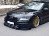 Maxton Front Splitter V.2 Audi S7 / A7 S-line C7 (2010-2014)