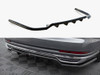 Maxton Central Rear Splitter (Vertical Bars) Audi A8 D5