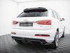 Maxton Rear Splitter (Vertical Bars) Audi Q3 S-Line 8U