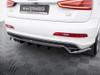 Maxton Rear Splitter (Vertical Bars) Audi Q3 S-Line 8U