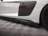 Maxton Side Skirts Diffusers V.2 + Flaps Audi R8 Mk2 Facelift