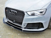 Maxton Front Racing Splitter Audi RS3 8VA Sportback Pre-facelift (2015-2016)