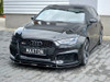 Maxton Front Racing Splitter V.1 Audi RS3 8V Facelift Sportback (2017-20)