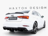 Maxton Rear Side Splitters V.5 Audi RS3 Sedan 8V Facelift