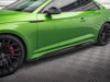 Maxton Side Skirts Diffusers Audi RS5 Coupe F5 Facelift