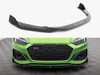 Maxton Front Splitter V.1 + Flaps Audi RS5 F5 Facelift