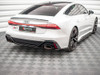 Maxton Central Rear Splitter Audi RS6 C8 / RS7 C8 (2019-)