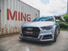 Maxton Front Splitter V.3 Audi S3 / A3 S-Line 8V Facelift Sedan (2016-2020)