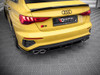 Maxton Central Rear Splitter Audi S3 Sedan 8Y
