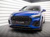 Maxton Front Splitter V.2 Audi SQ5 / Q5 S-Line SUV / Sportback Mk2 Facelift