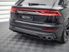 Maxton Central Rear Splitter (Vertical Bars) V.1 Audi SQ8 Mk1