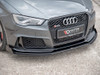 Maxton Street PRO Front Splitter + Flaps Audi RS3 8V Sportback