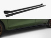 Maxton Street PRO Side Skirts Diffusers + Flaps Audi S3 Sportback / A3 S-Line Sportback 8Y Facelift