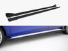 Maxton Street PRO Side Skirts Diffusers + Flaps Audi A3 S-Line Sedan / S3 Sedan 8Y Facelift