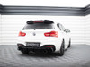Maxton Rear Side Splitters V.5 + Flaps (For rear valance v.3) BMW 1 M-Pack / M140i F20 Facelift