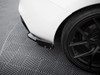 Maxton Rear Side Splitters V.5 + Flaps (For rear valance v.3) BMW 1 M-Pack / M140i F20 Facelift
