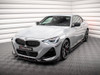Maxton Front Splitter V.2 + Flaps BMW 2 Coupe M-Pack / M240i G42