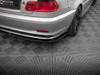 Maxton Rear Side Splitters BMW 3 Coupe E46