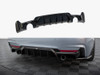 Maxton Rear Valance BMW 4 Coupe / Gran Coupe / Cabrio M-Pack F32 / F36 / F33 (Version with single exhausts on both sides)