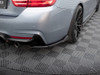 Maxton Rear Side Splitters V.5 BMW 4 Coupe / Gran Coupe M-Sport F32 / F36